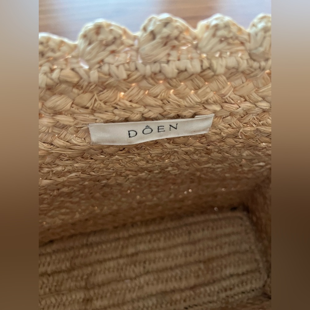 EUC Dôen Cristobal Bag in Natural Raffia - Picture 3 of 6